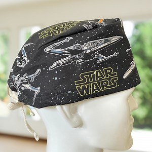 Galaxy Star Warships~ Modern Surgical Cap, Scrub Cap, Tech, Vet, OR, Dental, Gift. - Etsy