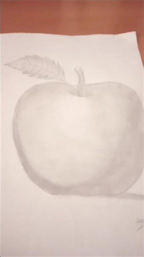 Apple shading drawing #apple #xonada