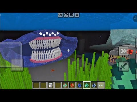 Ocean Monsters - The Bloop Add-on In minecraft Bedrock - Gran - Maja - Karken