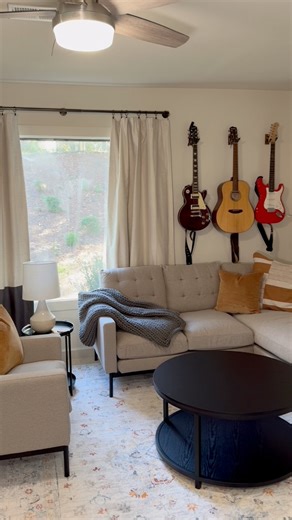 17K views · 129 reactions | #ad I transformed my outdated basement living room into a mid-century haven with Zinus in just a day. From green tea memory foam cushions to sleek, timeless designs, every detail is perfect. Dive into this video to witness the stunning before and after! ✨#zinuspartner #livingroommakeover #livingroominspiration #midcenturymodern #modernfurniture #homedecor | Gray Cedar Home | Facebook