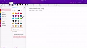 Disegnare e creare schizzi in OneNote