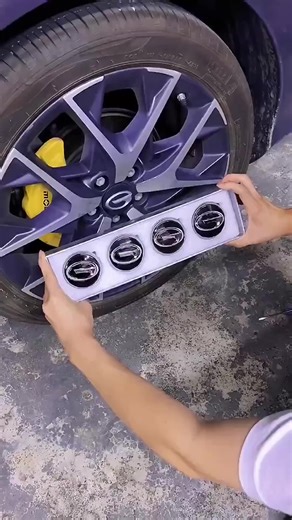 custom wheel hub caps getting replaced & fixed up. #clean #wheels #hubcaps #automotive #style