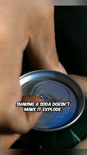 Why shaking a soda makes it explode