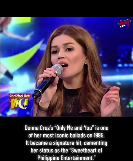 Donna Cruz's Iconic Ballad: Only Me and You