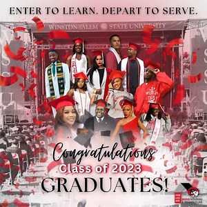 📷 by @wssuhousing: Happy Graduation Day to ALL Spring 2023 #WSSUGRADS!! Congratulations Rams! • Special congratulations to our Housing & Residence Life student staff graduates! We are so very proud of you all. ♥️🐏🏠 • #WSSU23 #PrideLivesHere #HBCUGrads #Classof2023 #WSSU | Winston-Salem State University