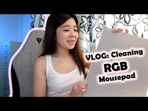 #4 VLOG - Cleaning Razer RGB Mousepad