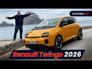 Renault Twingo E-Tech 2026 100% Electric | First Test / Review in Spanish | coches.net