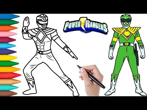 How To Draw Green Ranger | Power Rangers