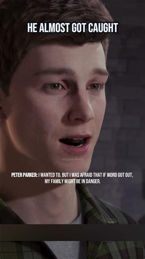 Peter Parker’s worst excuse somehow actually worked #spidermanremastered #peterparker