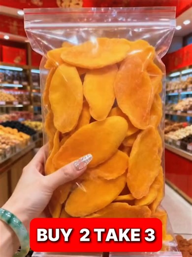 [SALE OFF 50%] Clean fruit taste, soft chew, and a gentle chili kick in every slice. Selected fresh mangoes, soft-dried to keep the flavor natural and smooth. #softdriedmango #chilimango #chilisaltmango #driedmangos #mangosnack #mango