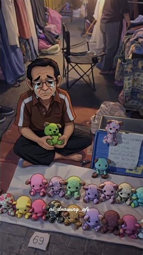 Help This Grandpa Sell His Merchandise :(🩸 #respect #shorts #sad #kindness #empathy #cry #love #rip