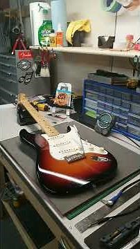 2013 Fender American Stratocaster - Floating the bridge and a setup