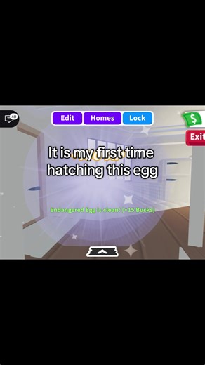 Hatching My First Endangered Egg in Roblox Adopt Me