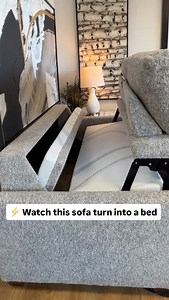 Sofa Bed Transformation — From Couch to Comfort in Seconds #sofabed #furnituretransformation #spacesavingfurniture #furnituredesign #homedecorinspo #interiorgoals | Brick and Mortarless Furniture