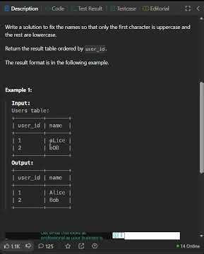 Leetcode 1667 | Fix Names in a Table | SQL query #databasedesign #programming #databaseconcepts