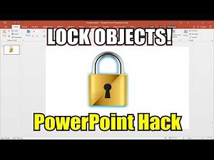 Lock Objects in PowerPoint Like a Pro! | No More Accidental Moves