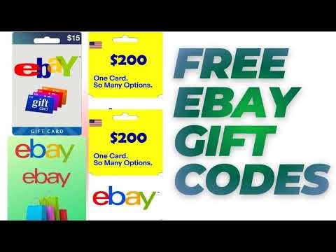 Free eBay Gift Card Codes 2026 Unused | How To Get Free eBay Gift Card Codes 2026,