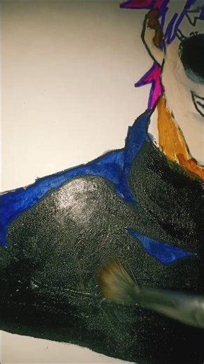 Gojo painting on paper