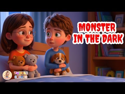Monster in the Dark | Don't Be Afraid Of Monsters | Nursery Rhymes & Kids Songs