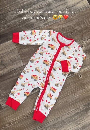 Adorable Baby Boy Valentine's Day Outfit Ideas
