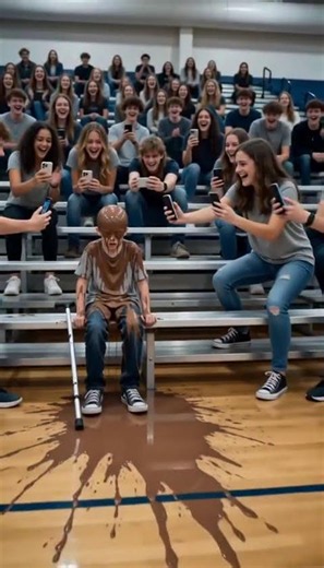 The noise inside the high school gymnasium was deafening, but it wasn't the sound of school spirit.
