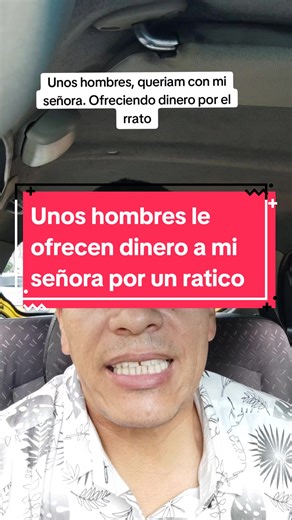 Hombres ofrecen dinero a mi señora en Medellín