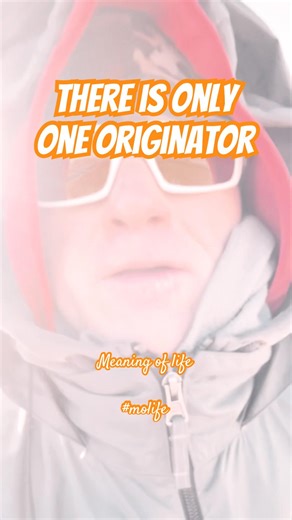 There is only one originator, & it’s not any member of humankind. Humans build from this one thing