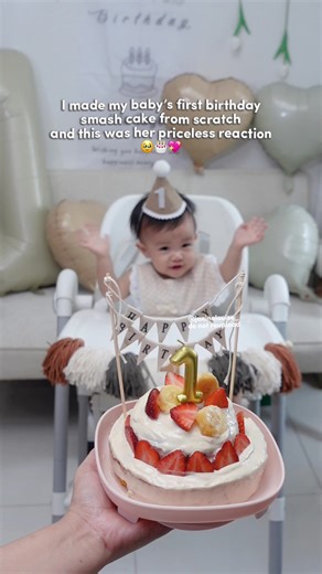 Smash Cake Recipe for Baby's First Birthday