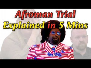 The Wild Hilarious Afroman Trial Explained in 5 mins