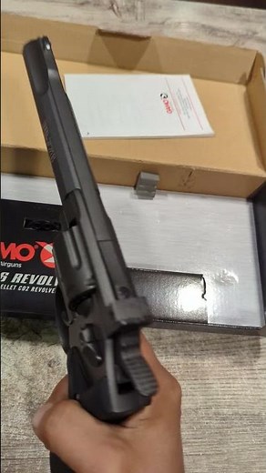 The Gamo PR-776: A Revolver Airgun Experience #airsoft #co2airpistol #revolver38 #shortsfeed #shorts