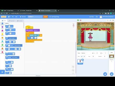 Scratch for Kids | Ballerina Dance Project (Part 1) | Fun Coding Animation