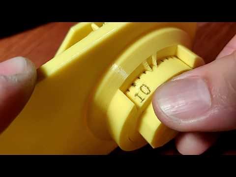 3D Printed Combination Lock