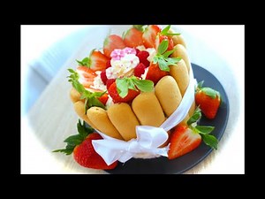 Tort de Capsuni cu crema de Mascarpone si Piscoturi | Tort in 10 min. | Reteta simpla