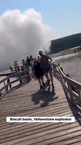 4.1K views · 15 reactions | Hydrothermal explosion produces a column of water vapor, mud, rocks and debris up to 30 m high in Yellowstone National Park, United States  #geotechnicalengineering #architecture #civilengineering #CivilEngineer #structuralengineering | Civil Engineering&Architecture | Facebook