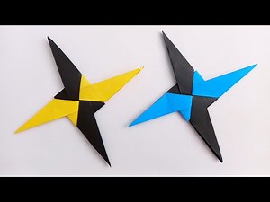 How to Make an Origami Boomerang - Easy Paper Craft Tutorial for Beginners !