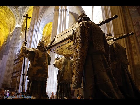 Tomb of Christopher Columbus, Seville Cathedral, Spain