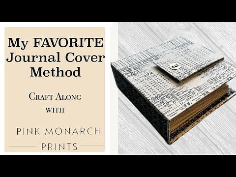 Get Ready! This Is My FAVORITE Way to Make a Junk Journal! How to Make a Journal Cover Tutorial...