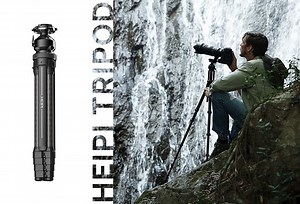 HEIPI versatile convertible camera tripod