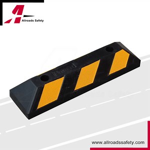 [Hot Item] Rubber Vehicle Safety Parking Solid Wheel Stops