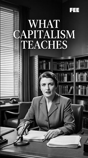 Ayn Rand on What Capitalism Teaches #economics