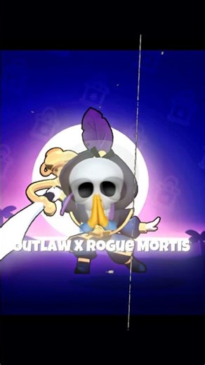 Outlaw X Rogue Mortis!? 🥶🤯 #brawlstars #shorts
