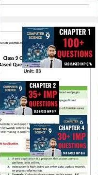 Complete Chapter 3 SLO Based Important Questions | Class 9 Computer Chapter 3 #shorts
