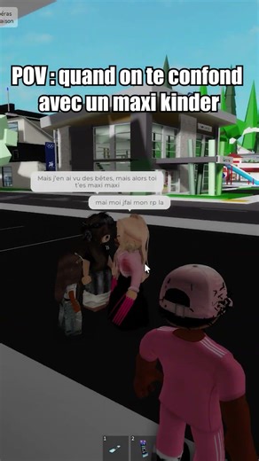 POV: You're mistaken for a giant Kinder Surprise on Brookhaven RP #brookhaven #roblox #shorts #hu...