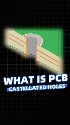 Castellated Holes on PCBs — How Half-Holes Really Work