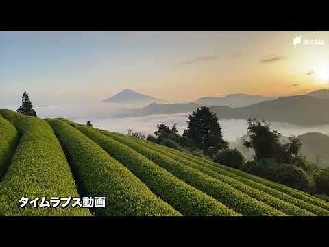 もえぎ色薫る新緑 茶畑×富士山×雲海...静岡県内スポット巡り【静岡新聞／あなたの静岡新聞】