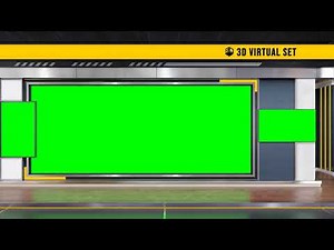 Virtual Set 122 For Photoshop | Green Screen