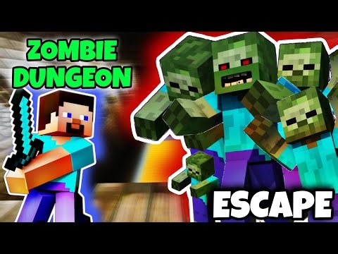 How I Escaped This Zombie Dungeon 😱