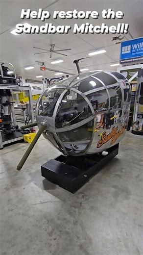 730K views · 9.1K reactions | ✨ The restored nose of the B-25J...