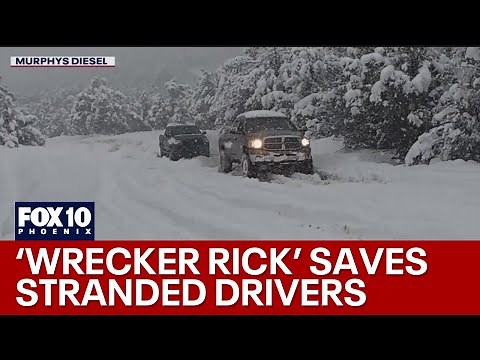'Wrecker Rick' rescues drivers from snowstorm | FOX 10 Phoenix