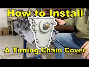How to Install a Timing Chain Cover on an LS | The Dodgeball